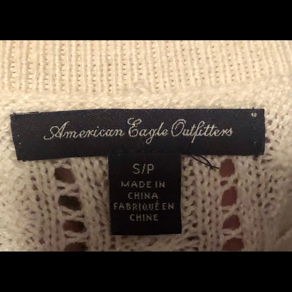 American Eagle Outfitters white sweater SP - Picture 3 of 6